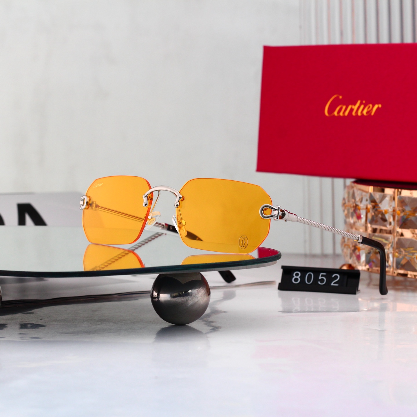 5 Colors Fashion Sunglasses 8052
