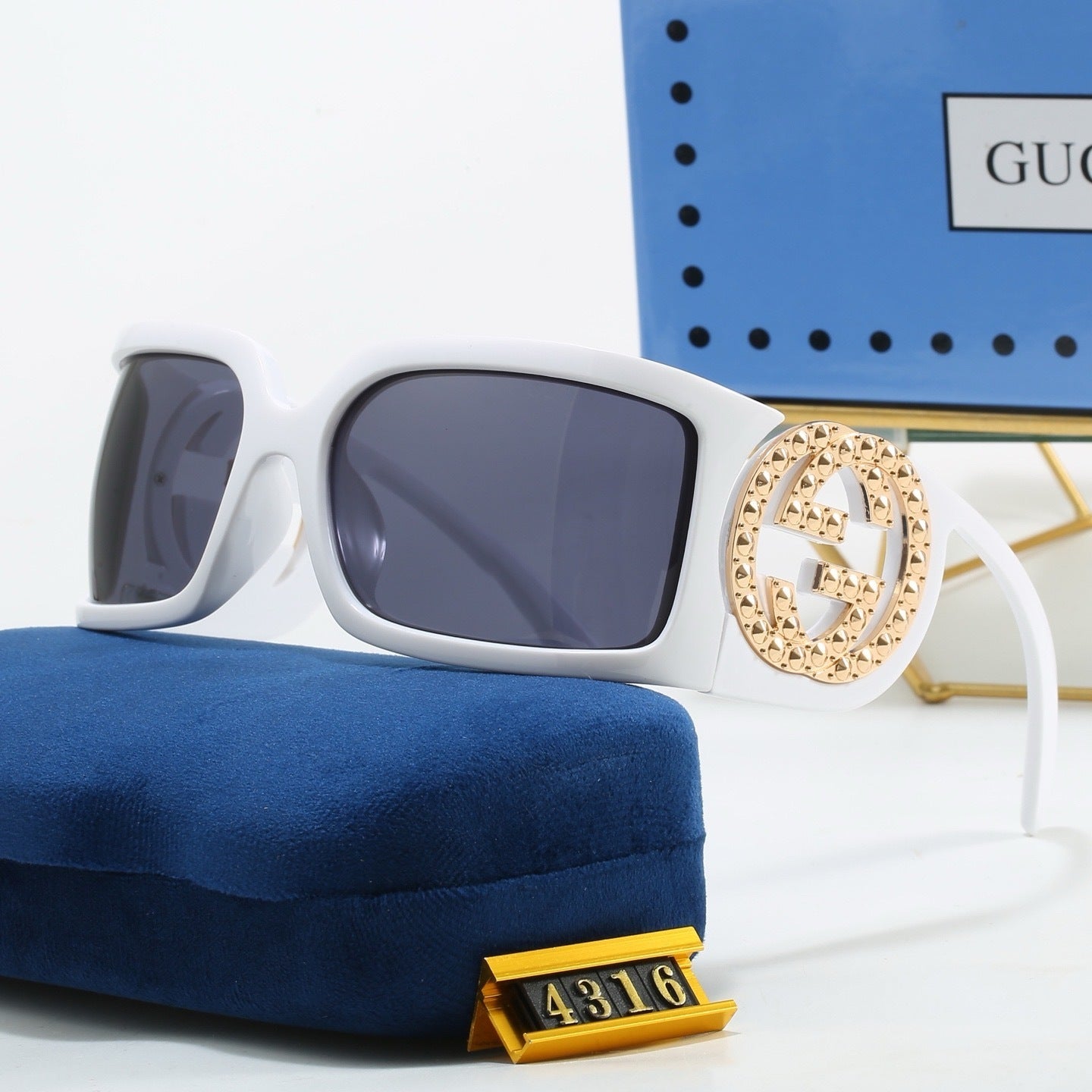 Big Frame 4 Colors Fashion Sunglasses—4316