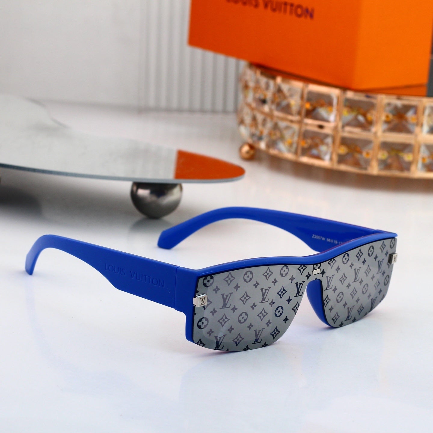 5 Colors Printed Fashion Sunglasses—2057