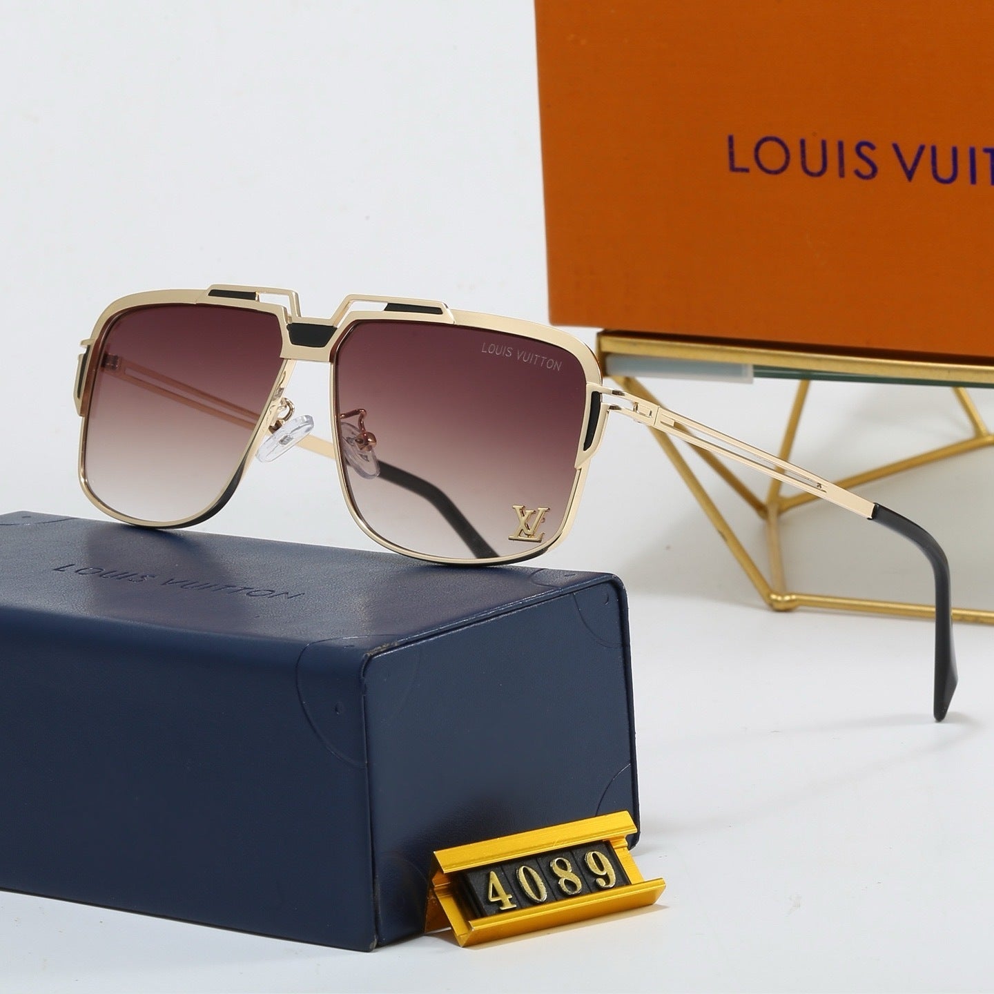 Metal 5 Colors Fashion Sunglassesā4089