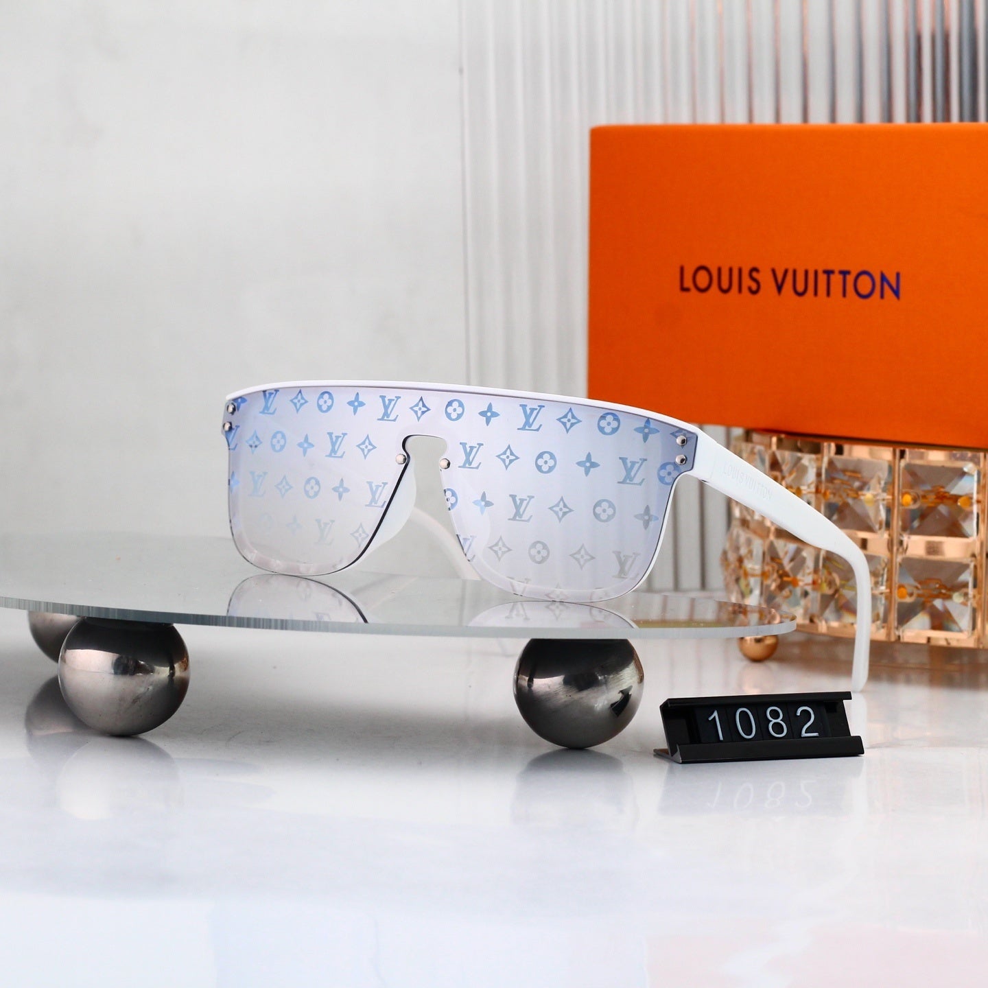 9 Colors Printed Fashion Sunglasses—1082