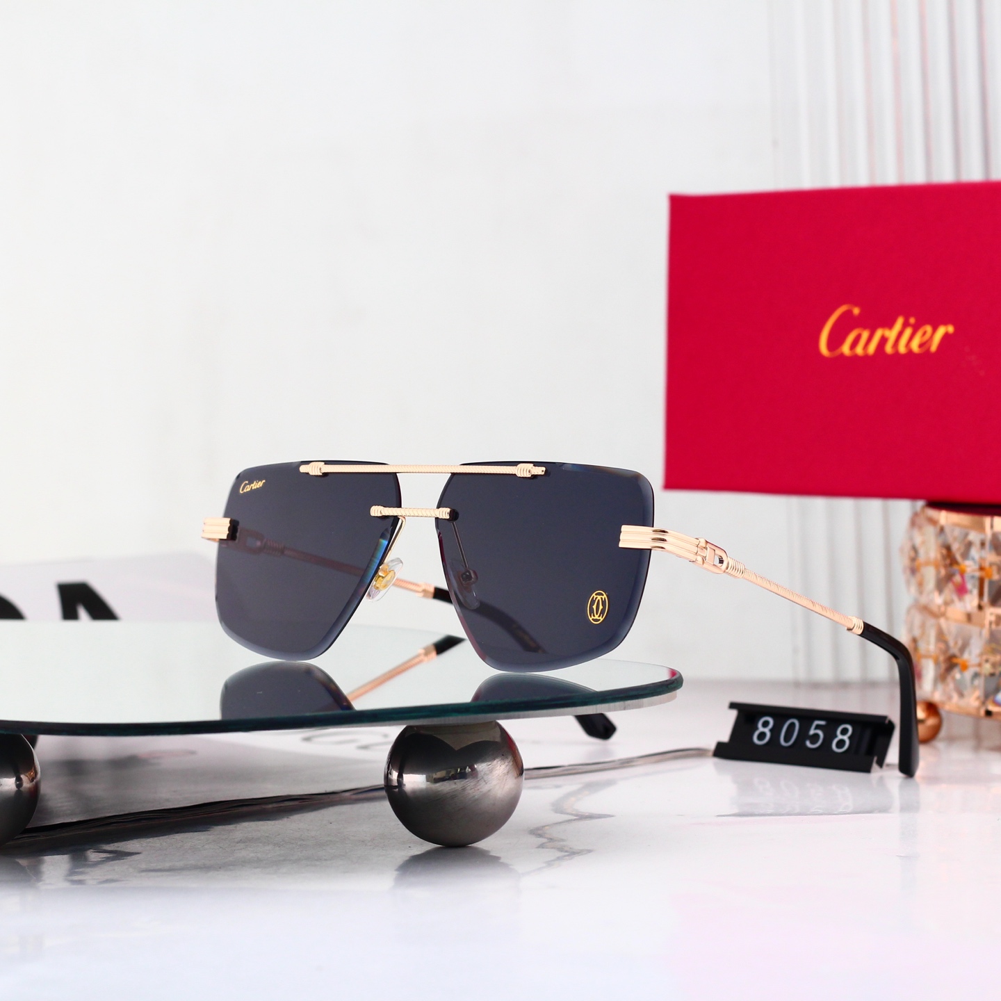 5 Colors Fashion Sunglasses 8058