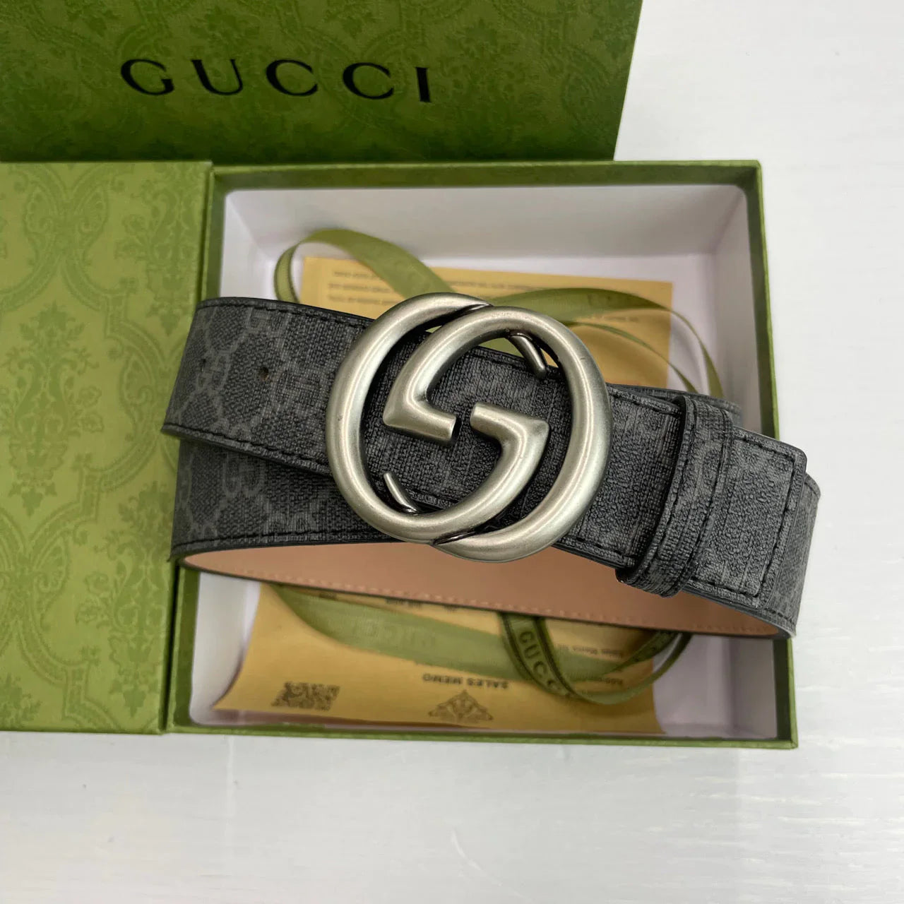 4 Colors Classic pattern printed belt