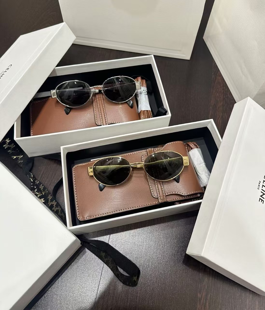 Retro classic fashion metal sunglasses