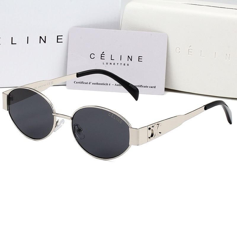 Retro classic fashion metal sunglasses