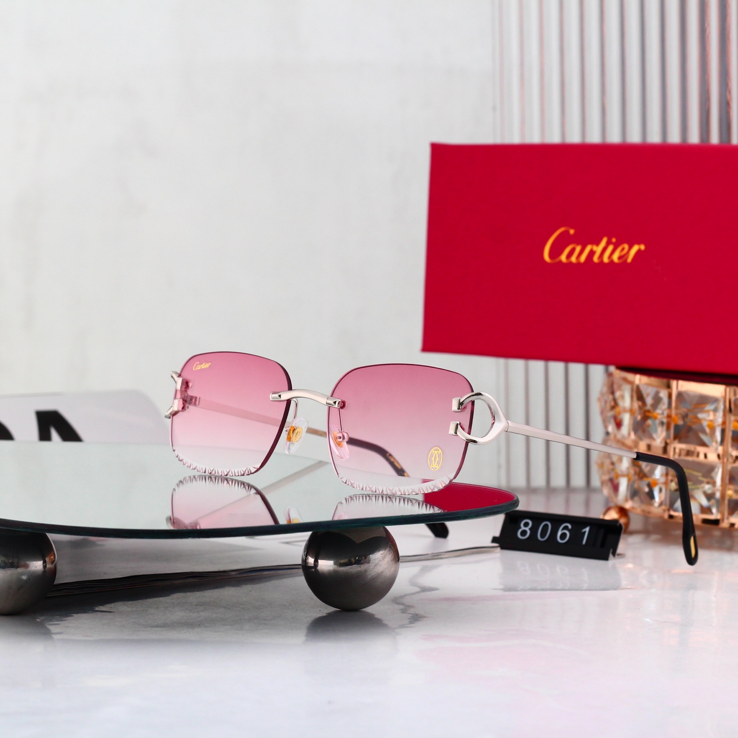 6 Colors Fashion Sunglasses 8061