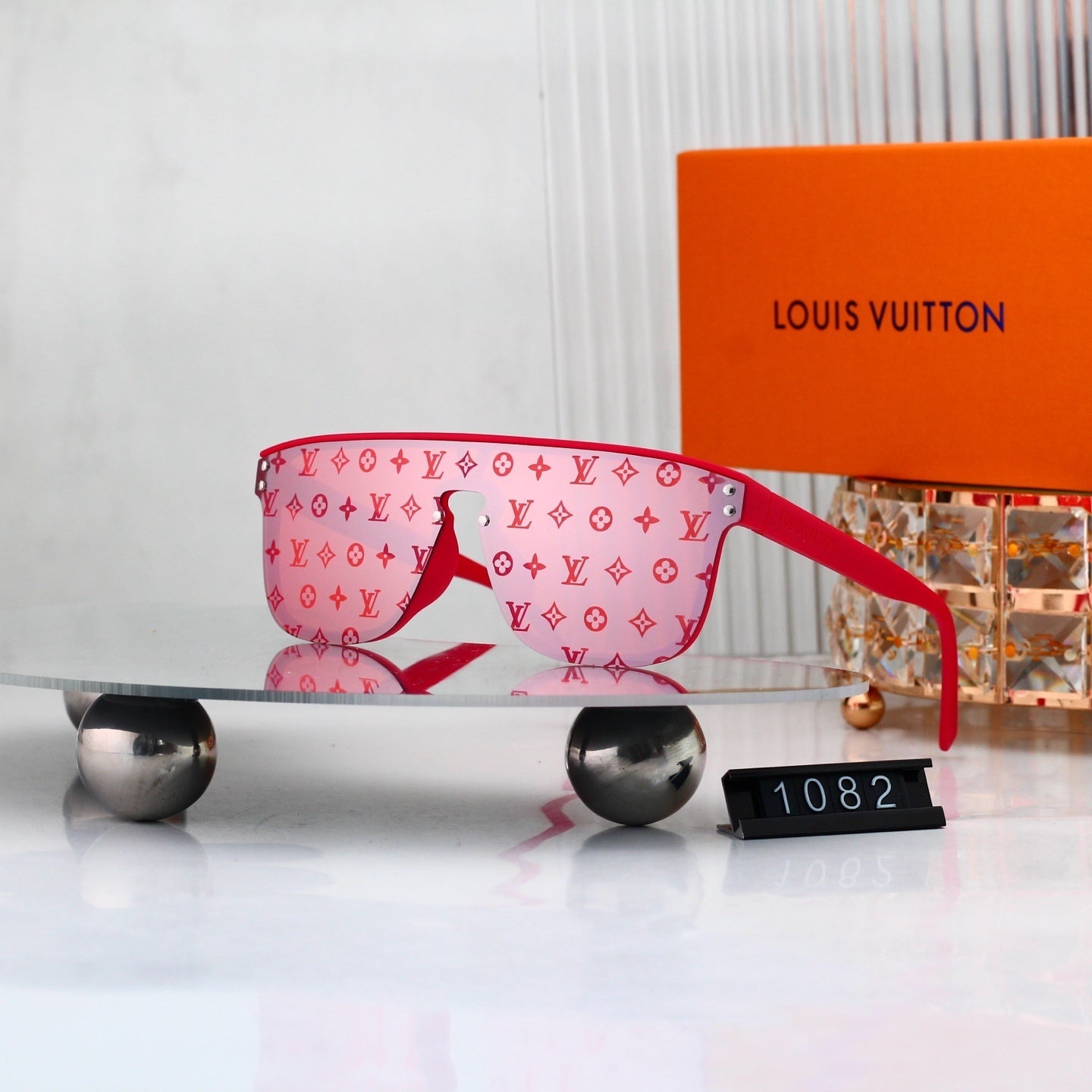 9 Colors Printed Fashion Sunglasses—1082