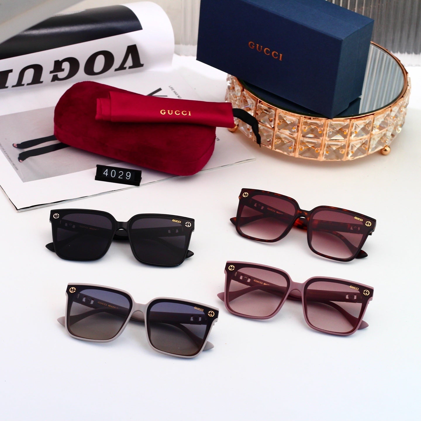 4 Colors Fashion Sunglasses—4029