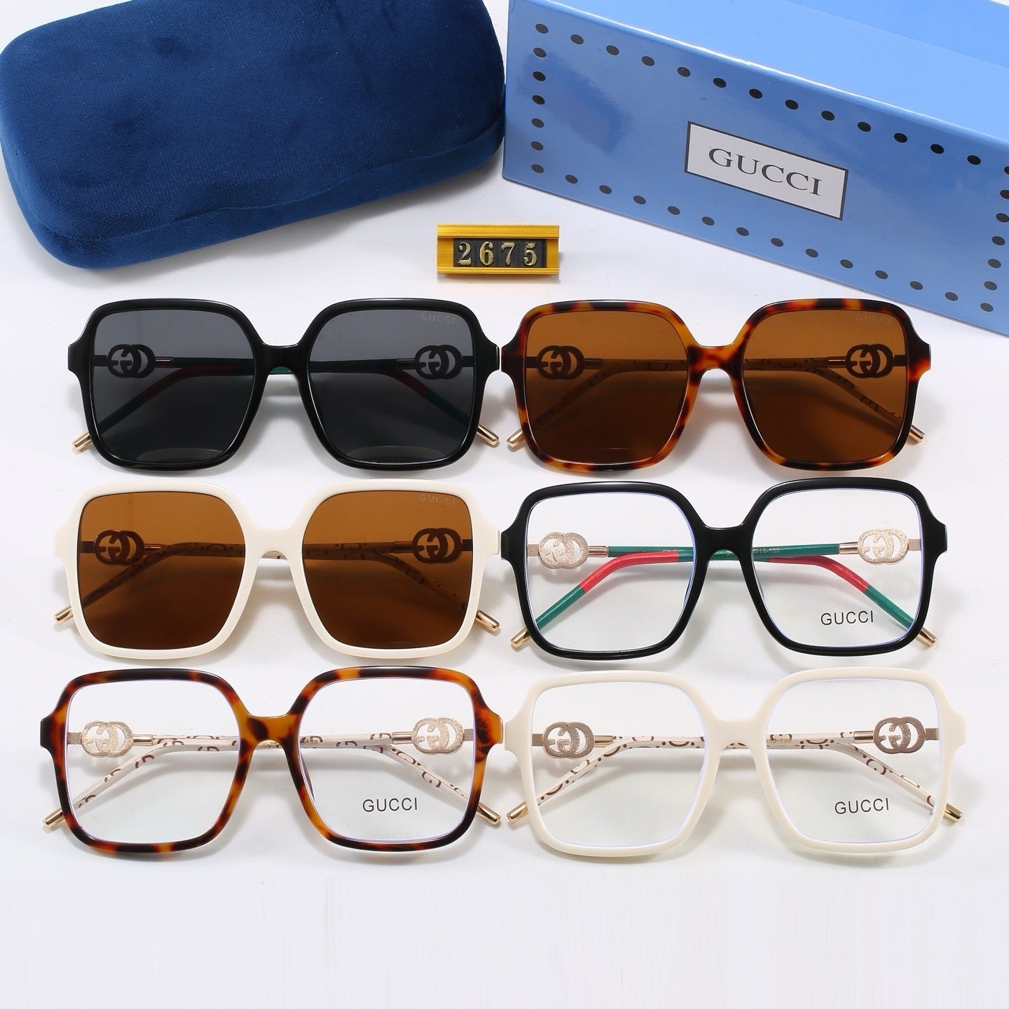 6 Colors Fashion Sunglasses—2675