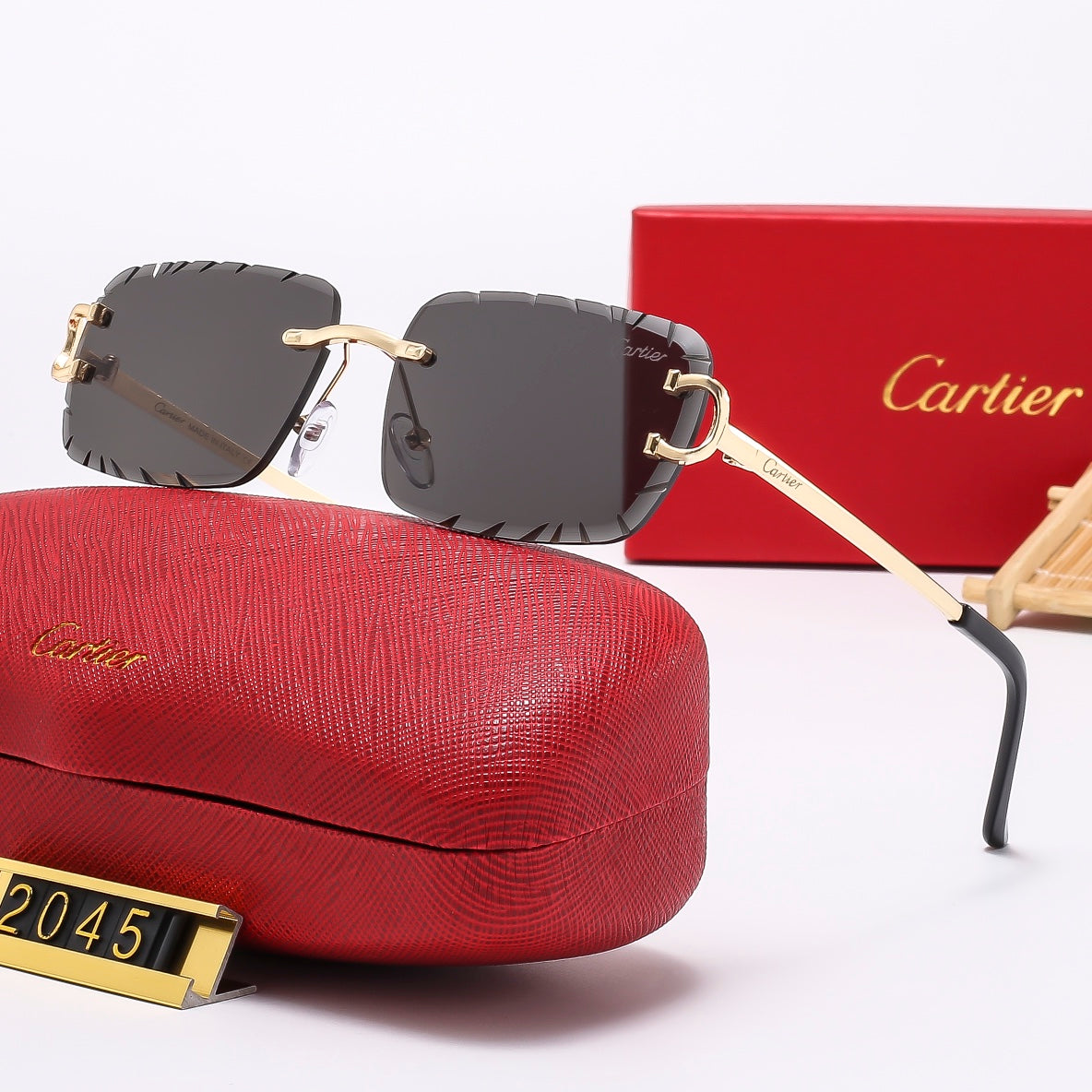 Diamond Cut 5 Colors Fashion Sunglasses—2044