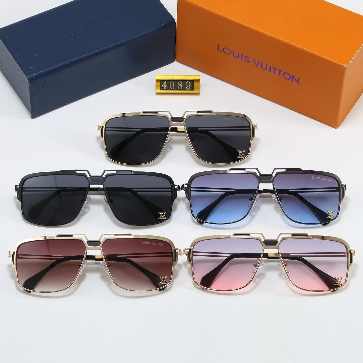 Metal 5 Colors Fashion Sunglassesā4089