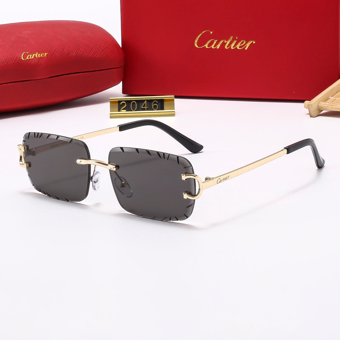 Diamond Cut 5 Colors Fashion Sunglasses—2044