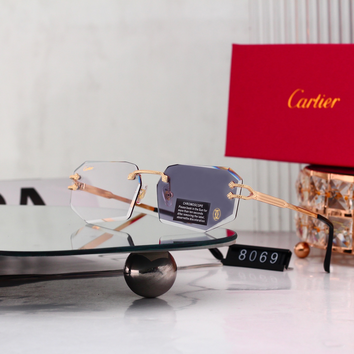 5 Colors Fashion Sunglasses 8069