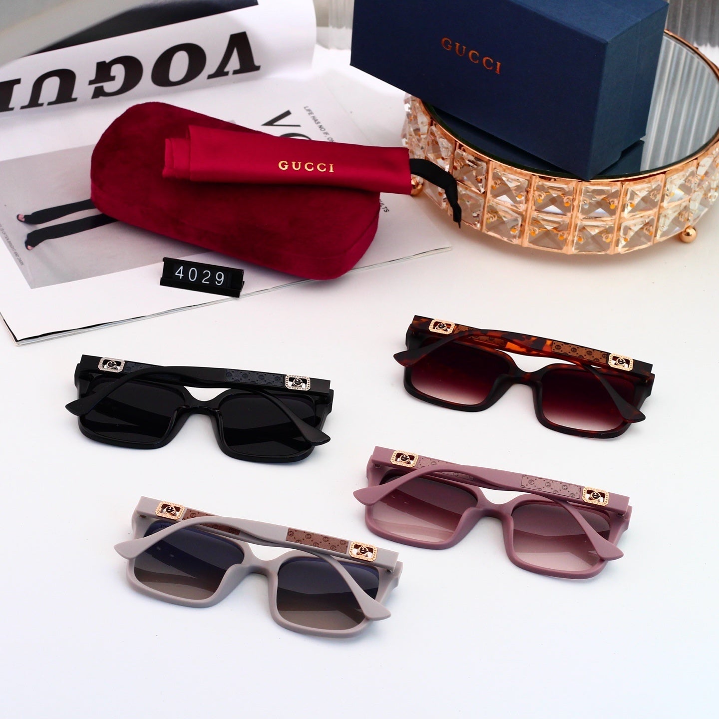 4 Colors Fashion Sunglasses—4029