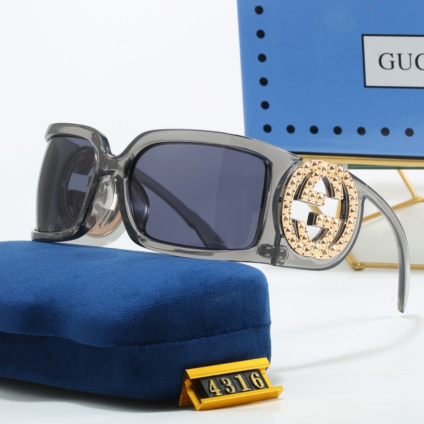 Big Frame 4 Colors Fashion Sunglasses—4316