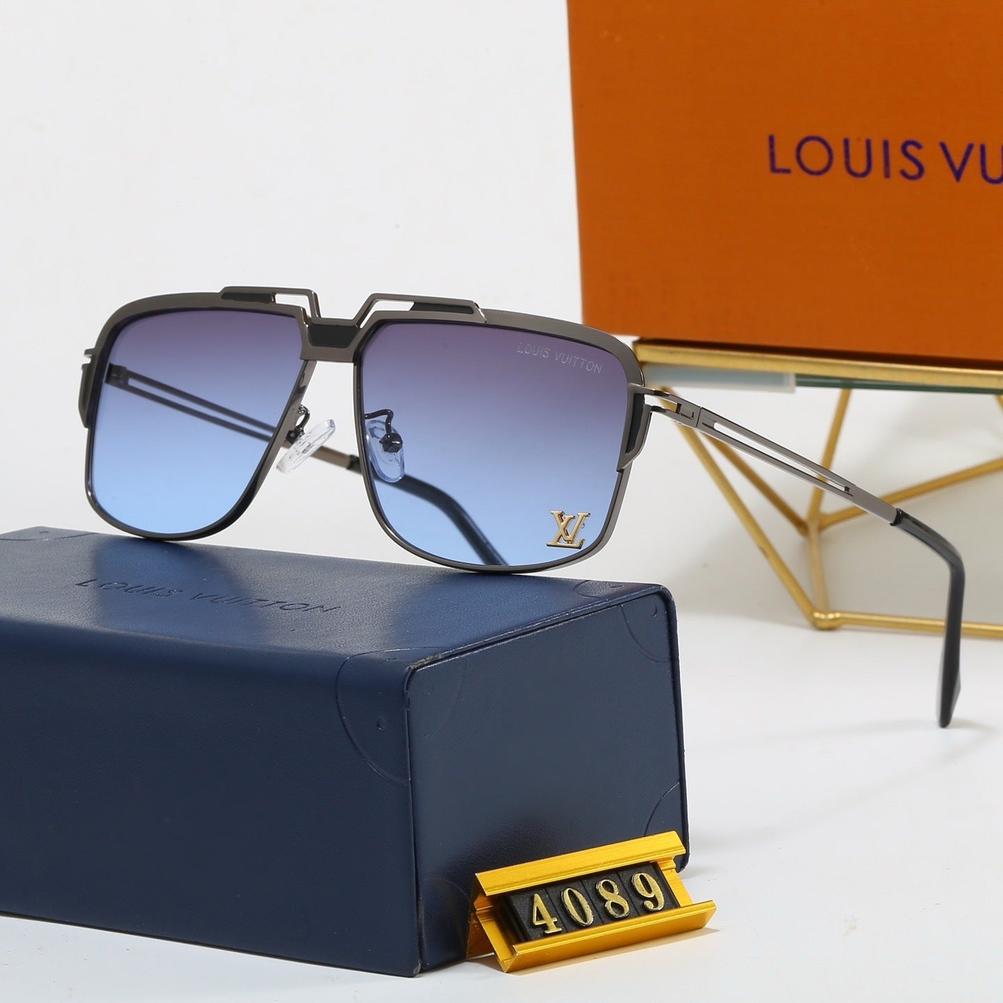 Metal 5 Colors Fashion Sunglassesā4089