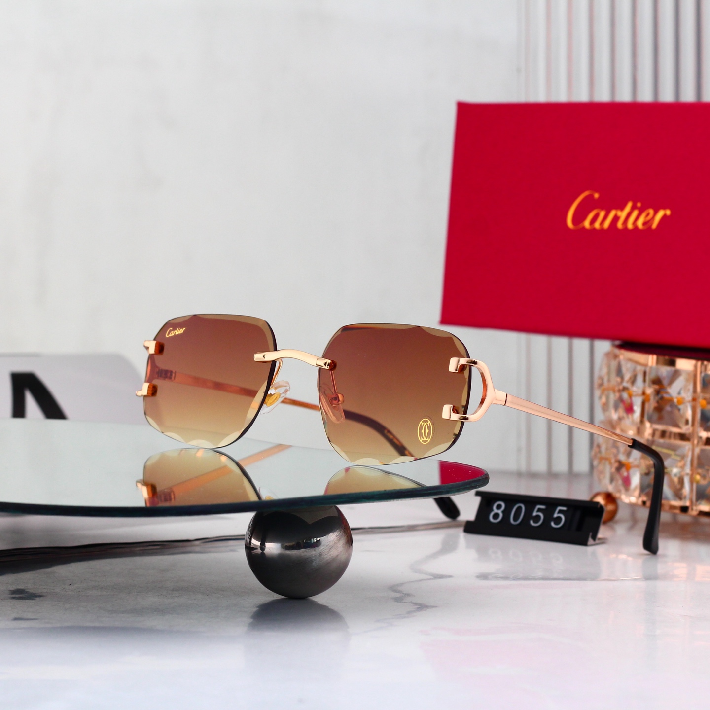 5 Colors Fashion Sunglasses 8055