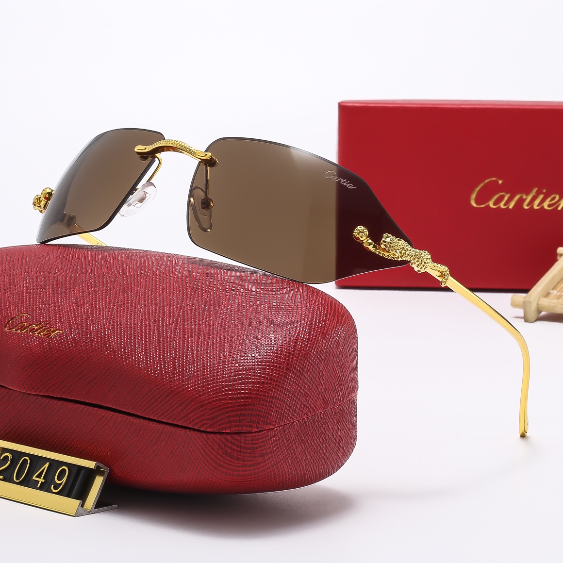 5 Color  Unique Premium Leopard Sunglasses 2049