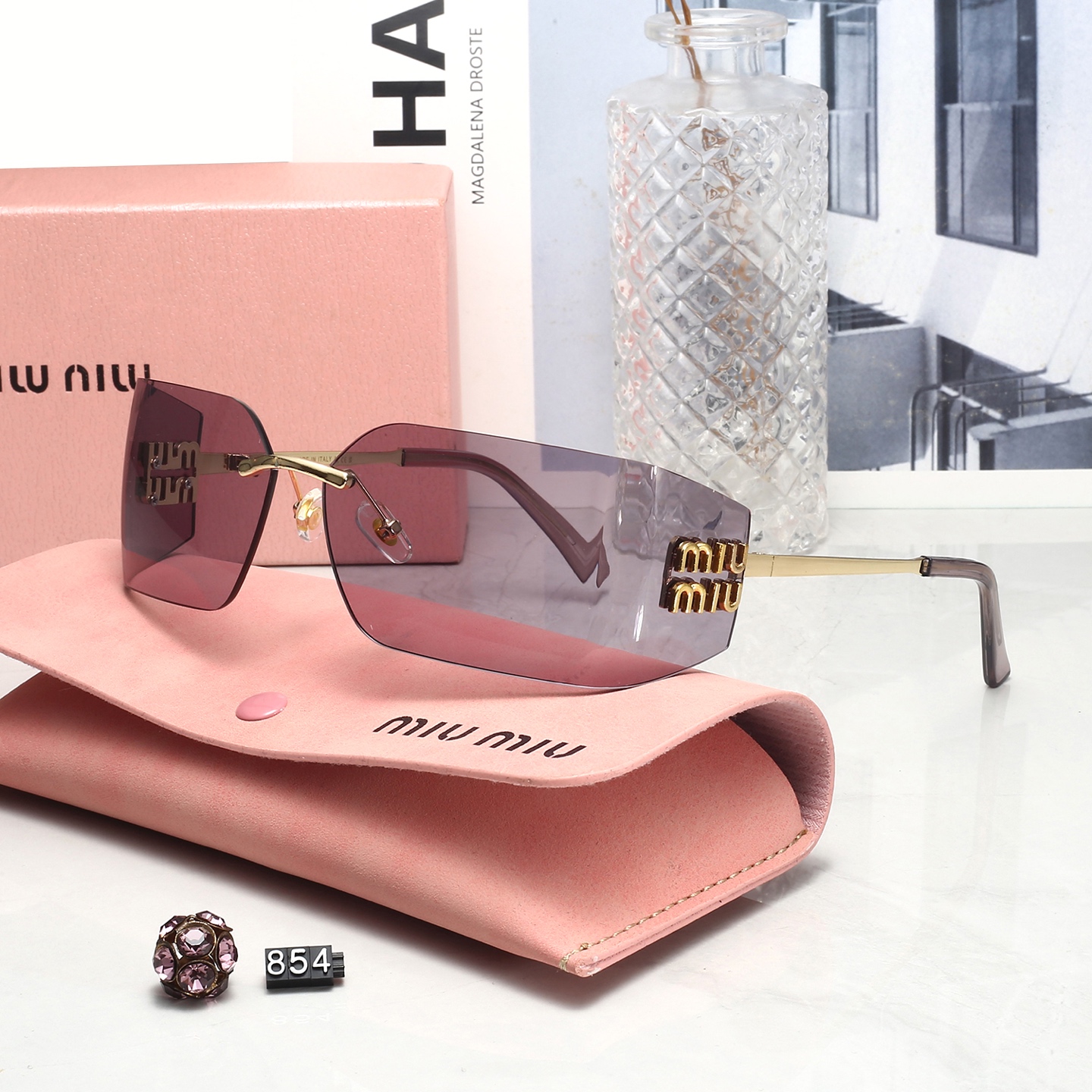 5 Colors Fashion Sunglasses 854