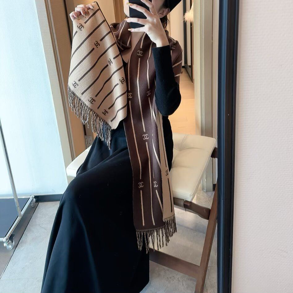 Winter Fashion Knitted Cashmere Scarf