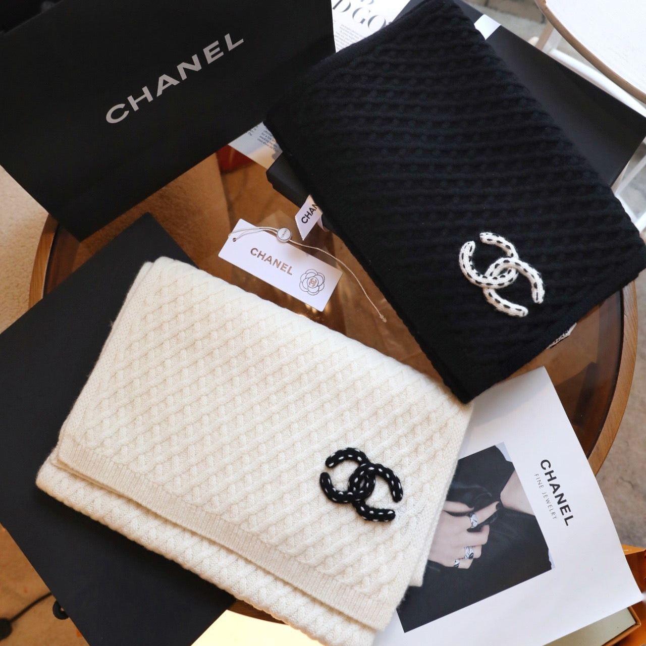 Winter Fashion Knit Scarf