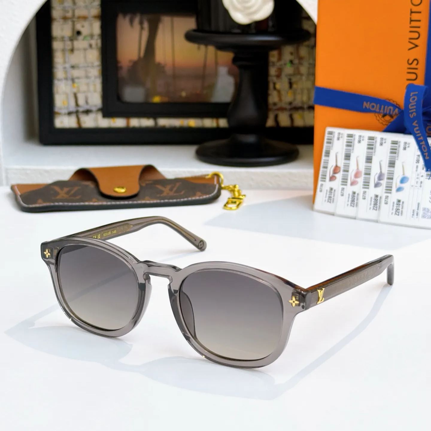 High-quality 5-color stylish round sunglasses