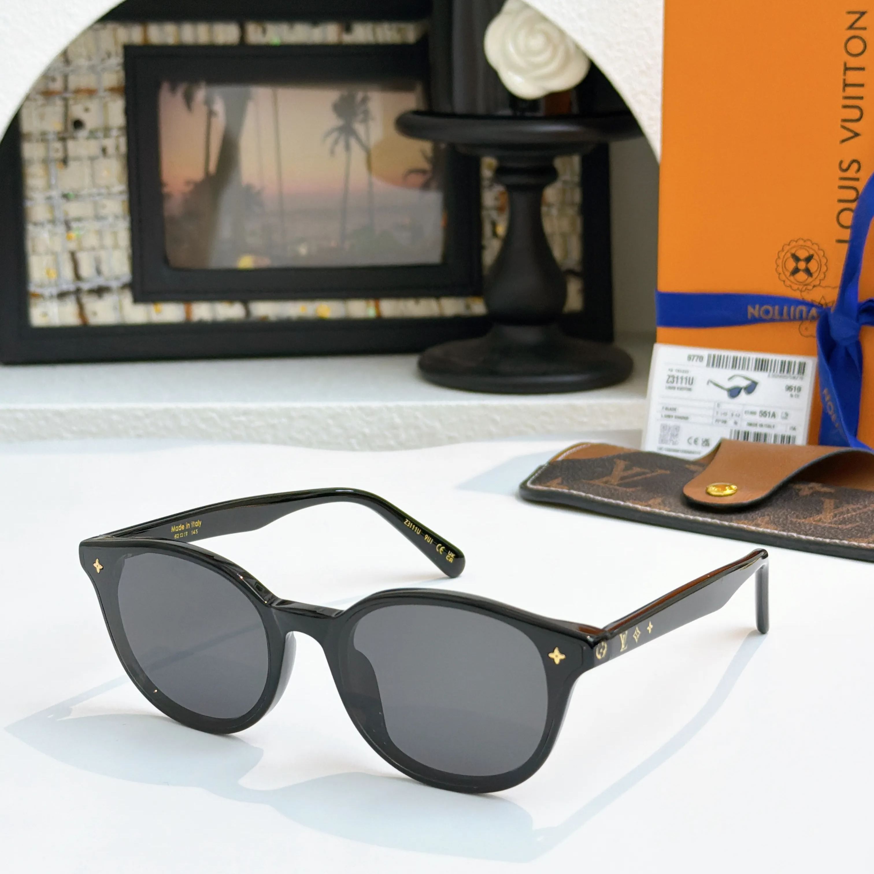 High-quality 5-color stylish round sunglasses