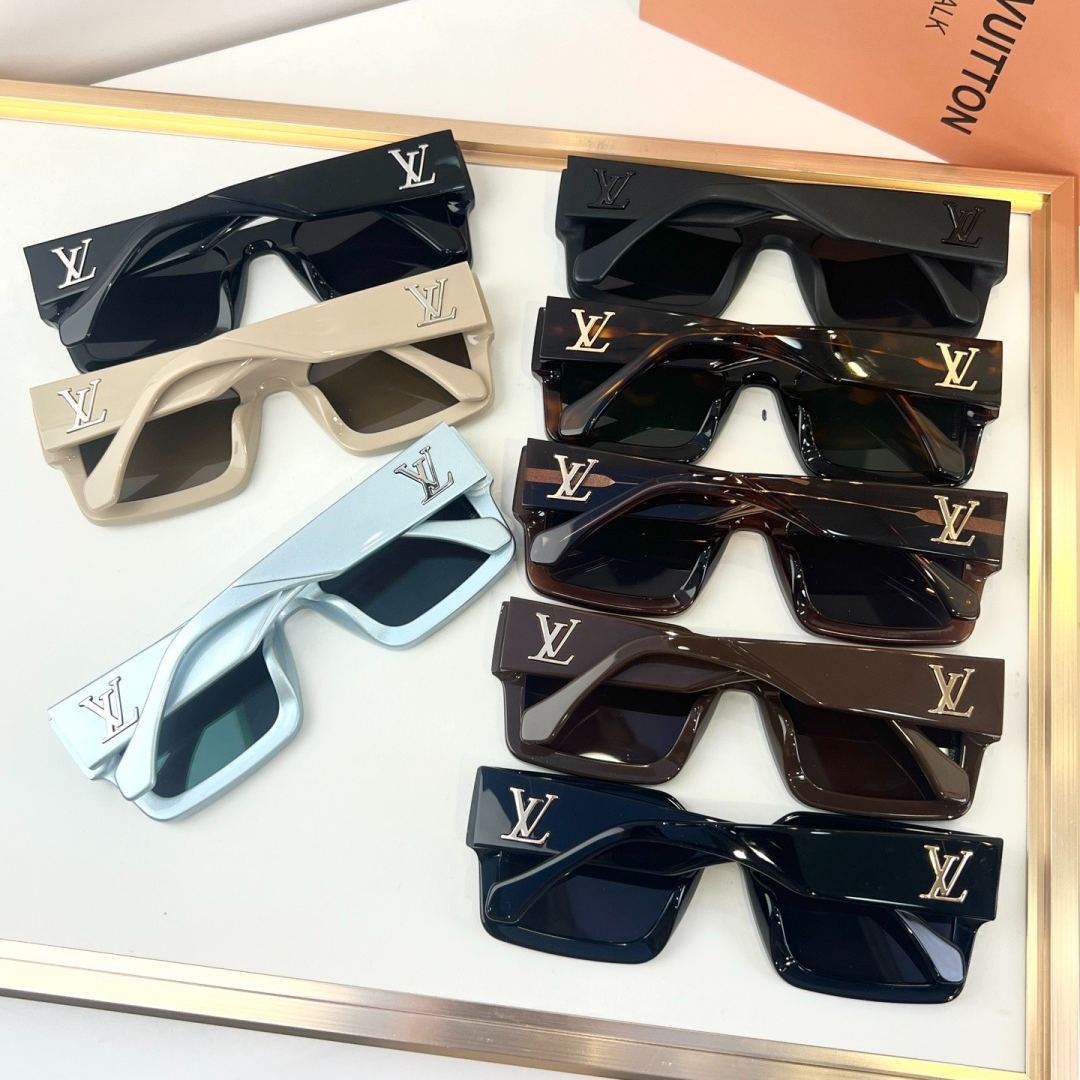 High-quality 8-color stylish square sunglasses