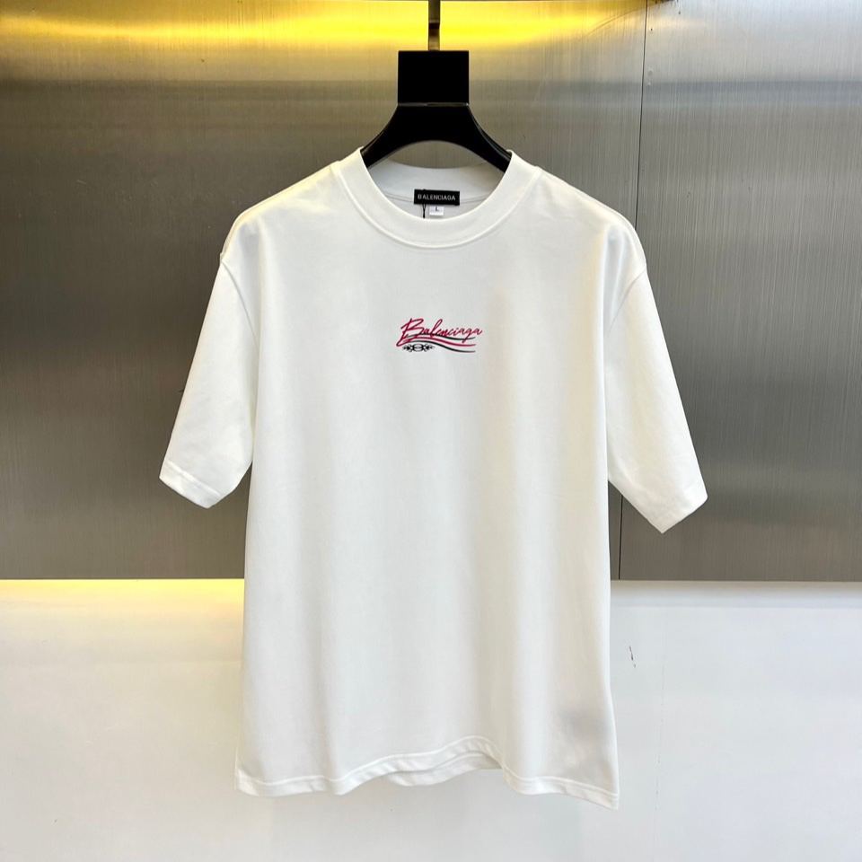Crew neck short-sleeved T-shirt