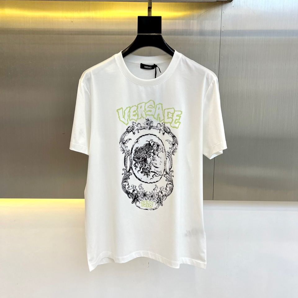 Crew neck short-sleeved T-shirt