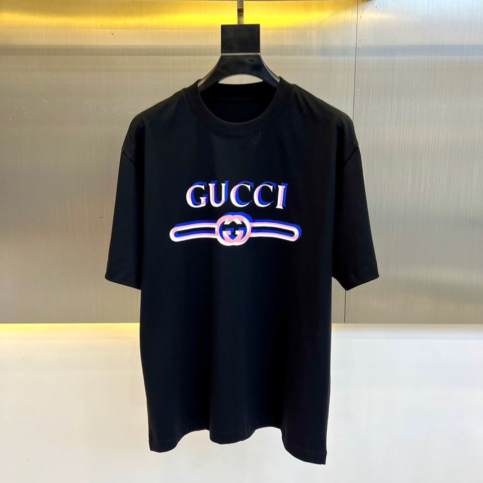 Crew neck short-sleeved T-shirt