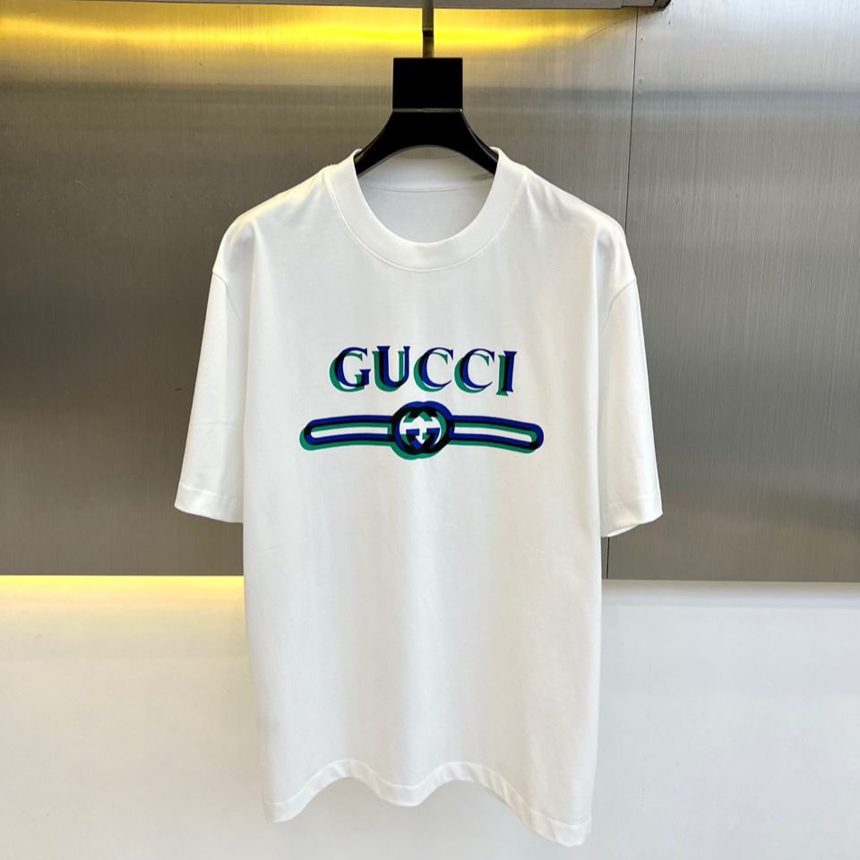 Crew neck short-sleeved T-shirt