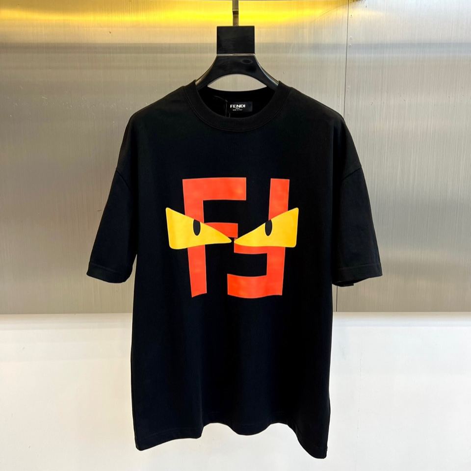 Crew neck short-sleeved T-shirt