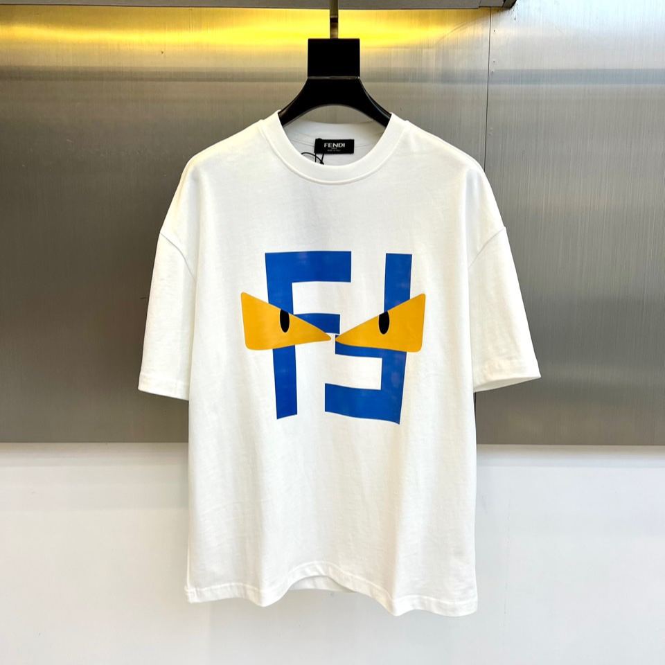 Crew neck short-sleeved T-shirt
