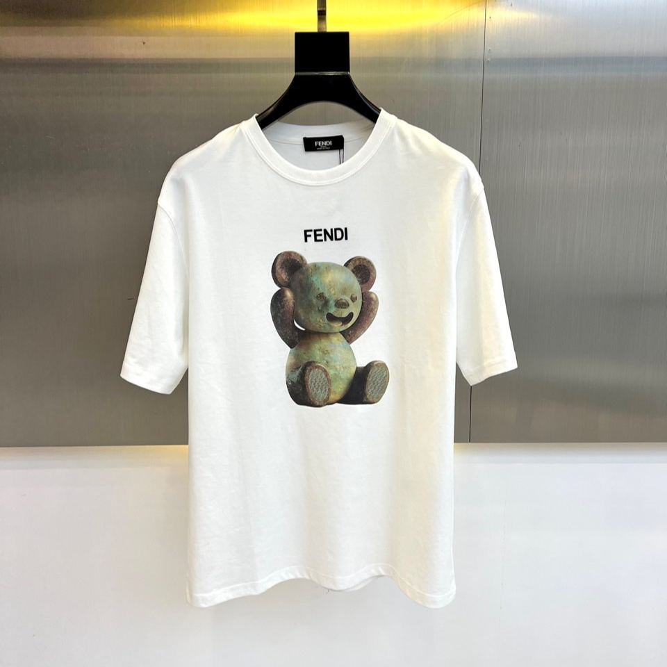 Crew neck short-sleeved T-shirt