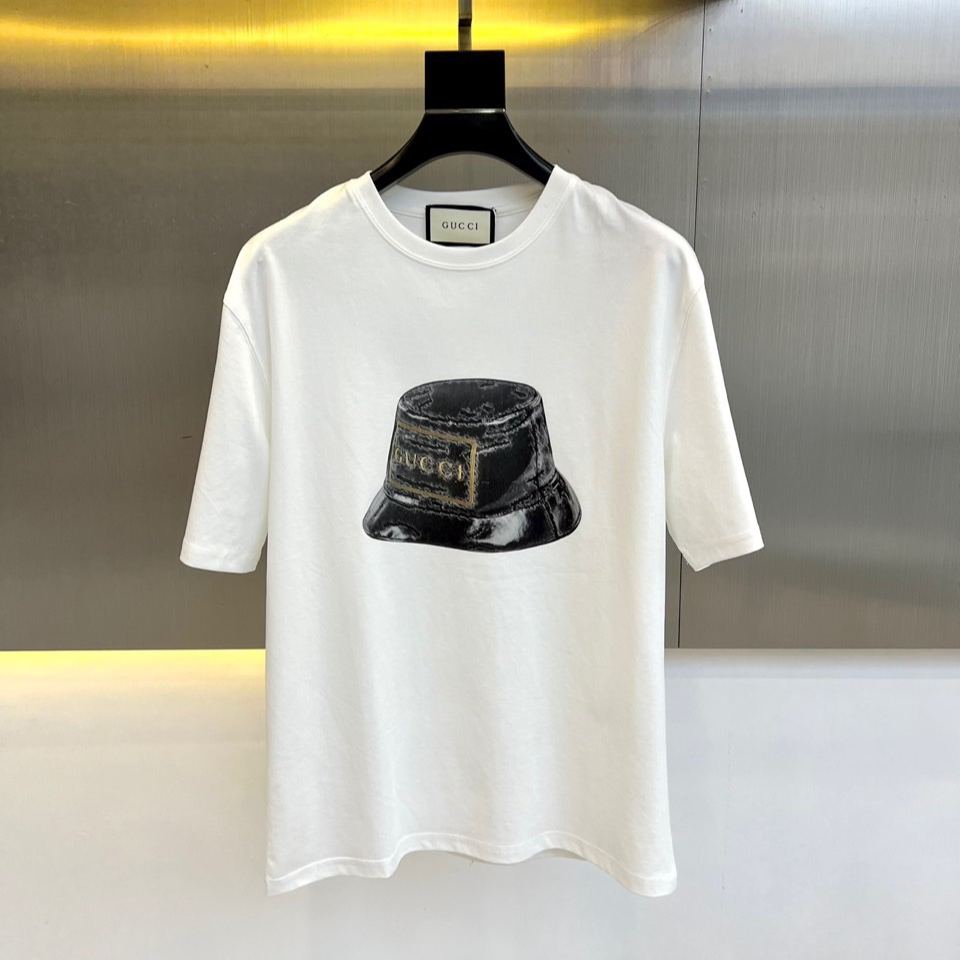 Crew neck short-sleeved T-shirt
