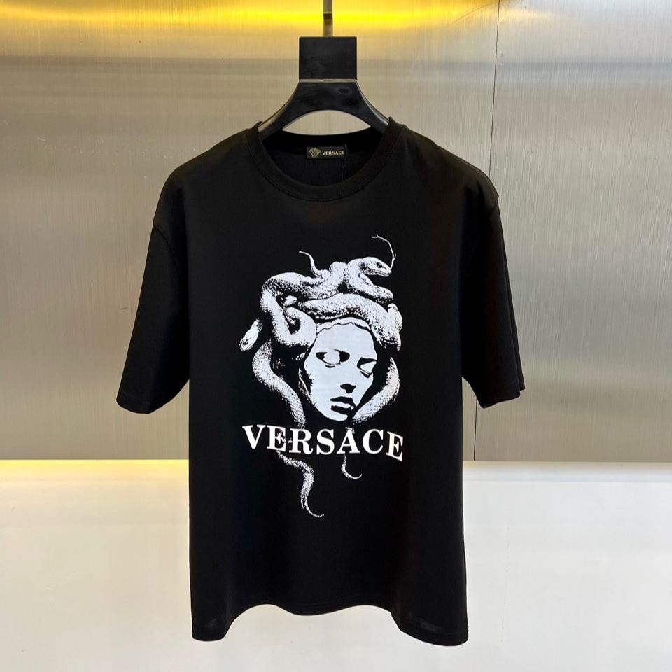 Crew neck short-sleeved T-shirt