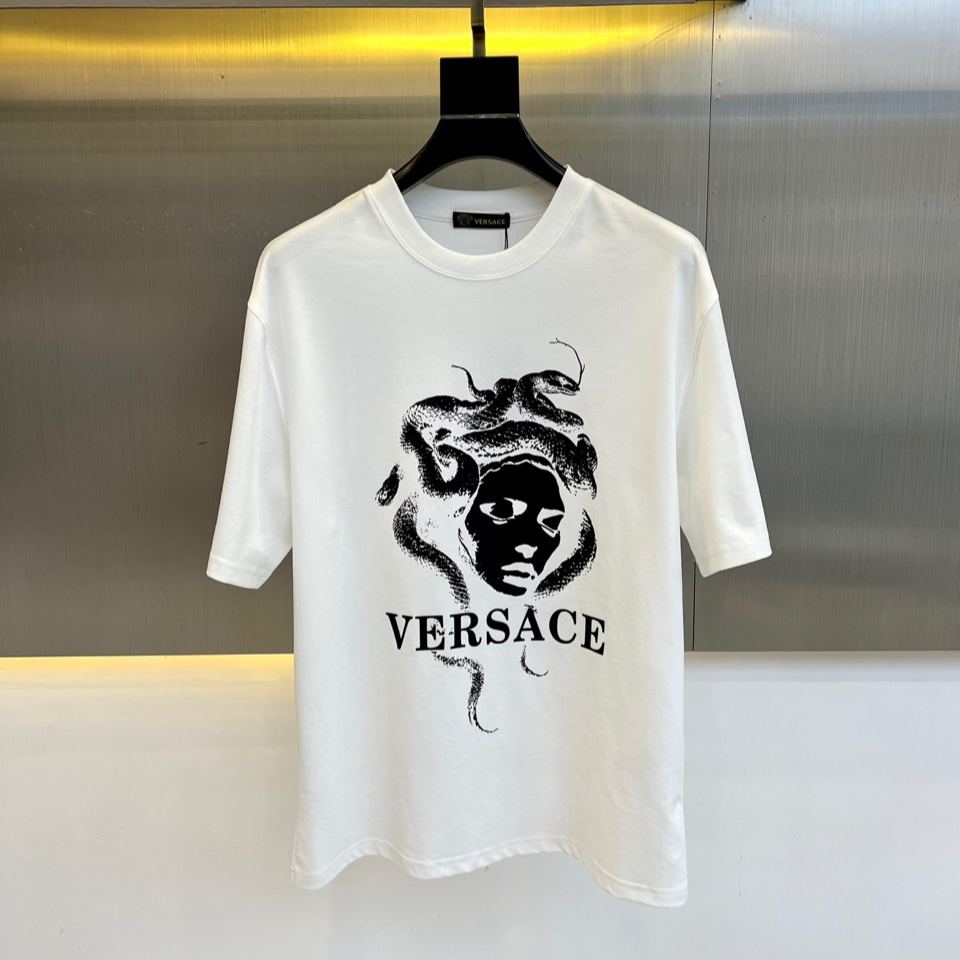 Crew neck short-sleeved T-shirt