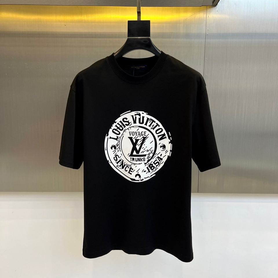 Crew neck short-sleeved T-shirt