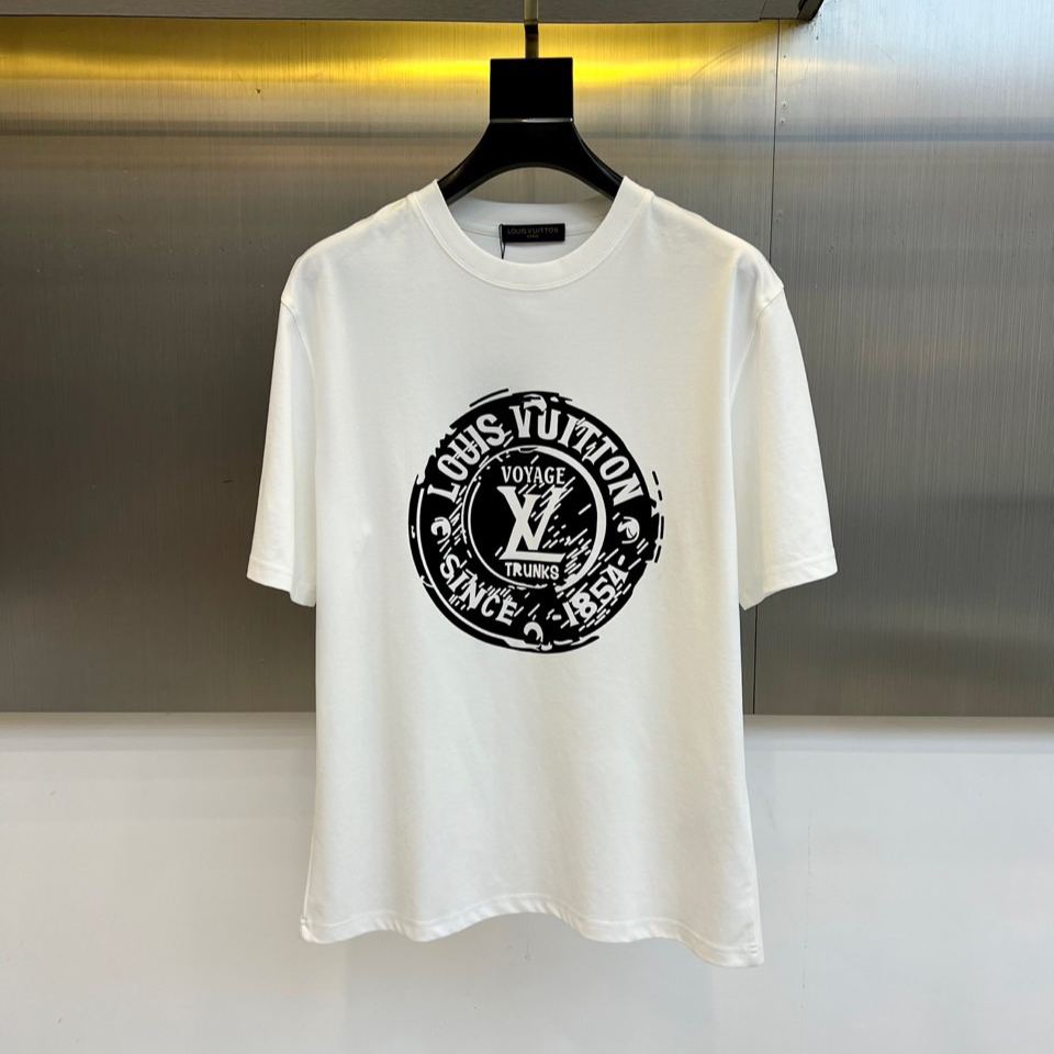 Crew neck short-sleeved T-shirt