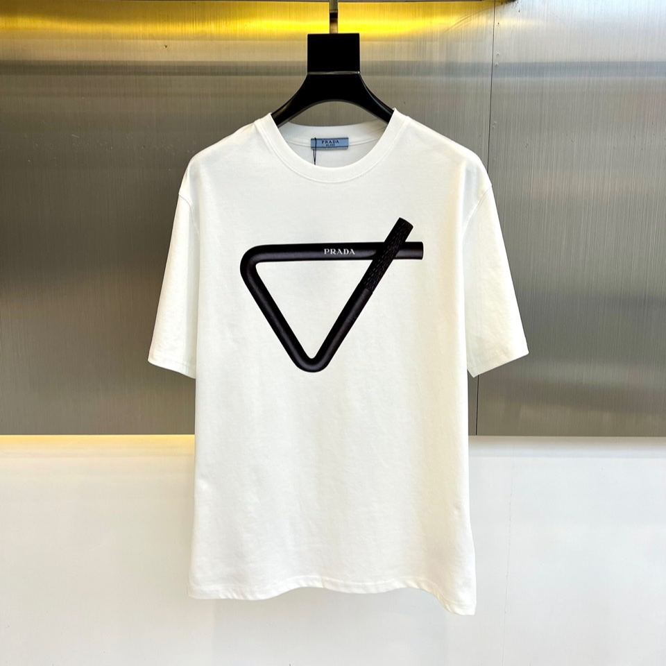 Crew neck short-sleeved T-shirt