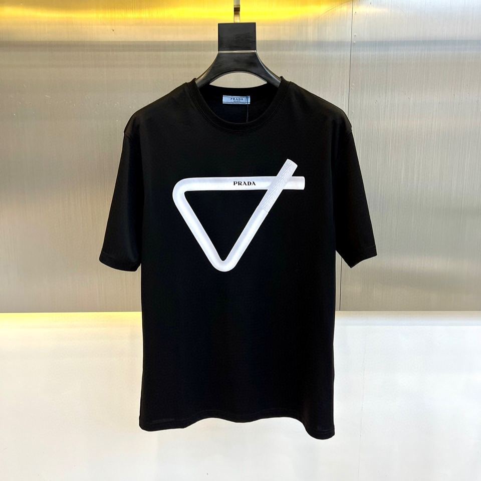 Crew neck short-sleeved T-shirt