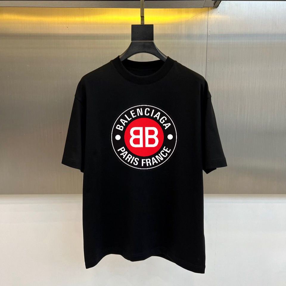 Crew neck short-sleeved T-shirt