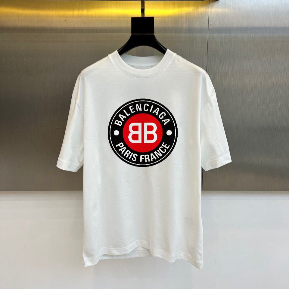 Crew neck short-sleeved T-shirt