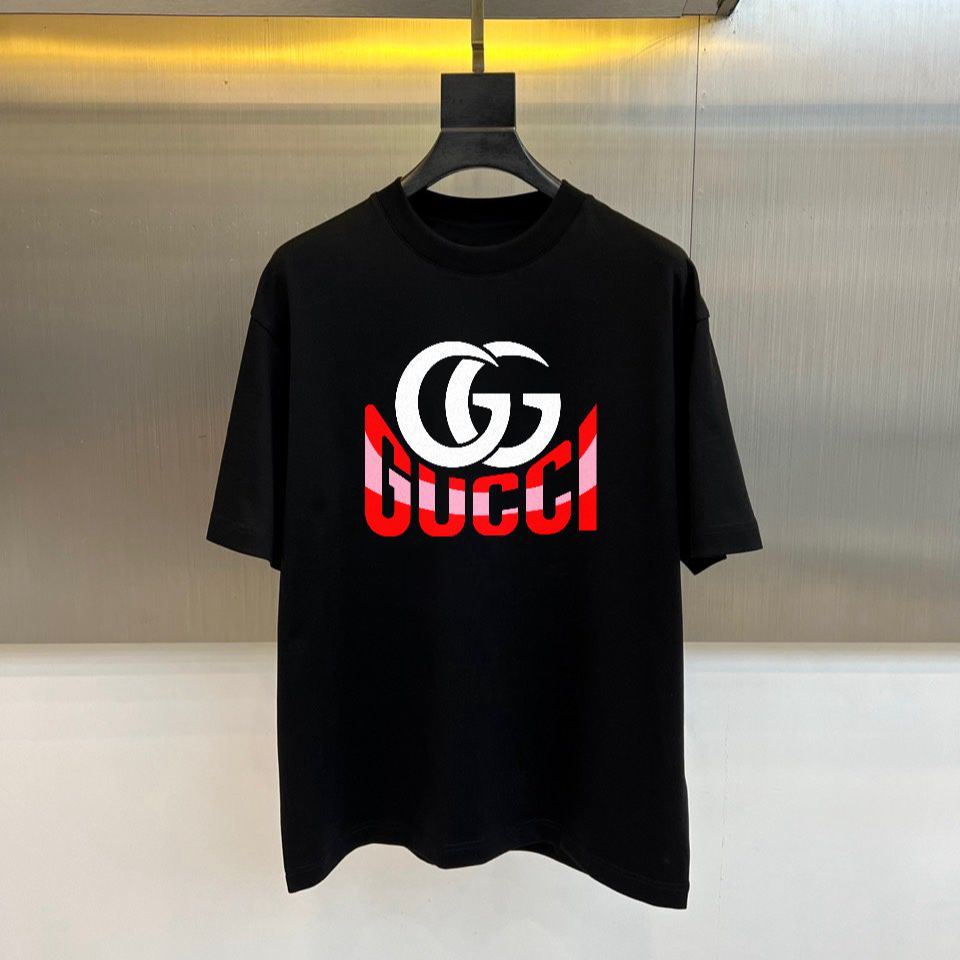 Crew neck short-sleeved T-shirt