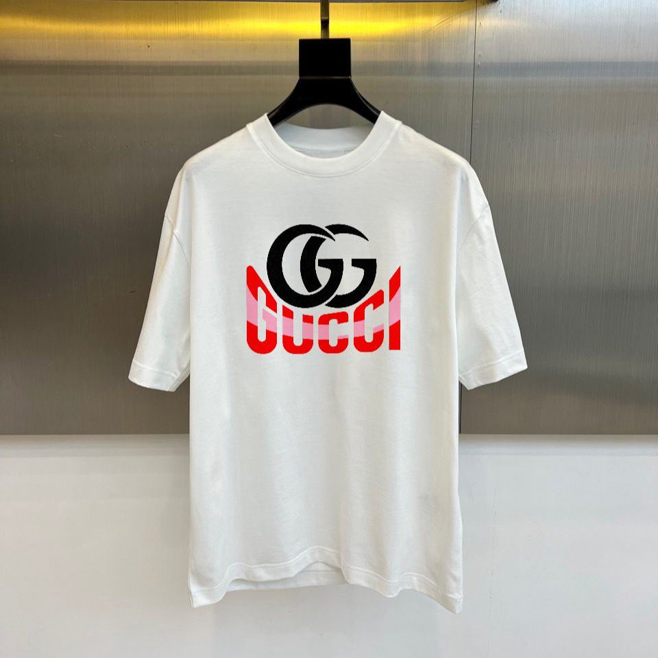Crew neck short-sleeved T-shirt