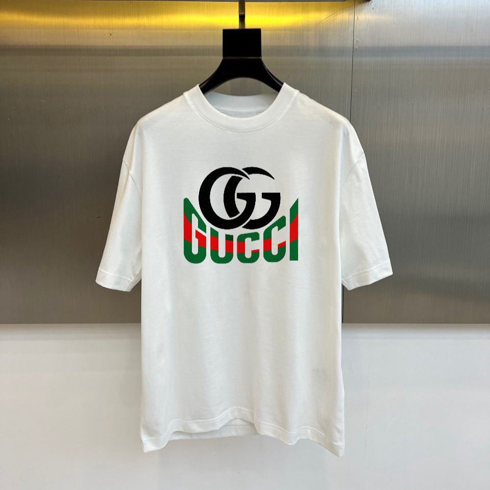 Crew neck short-sleeved T-shirt