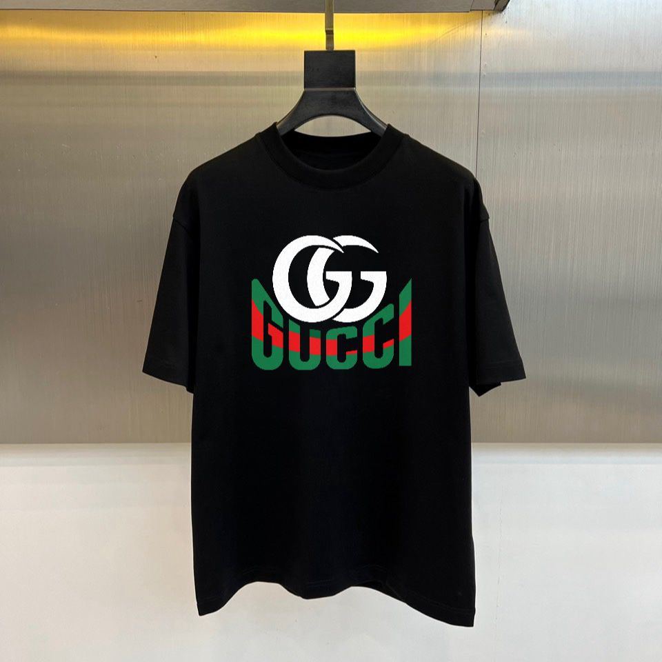 Crew neck short-sleeved T-shirt