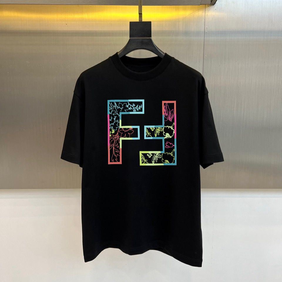 Crew neck short-sleeved T-shirt