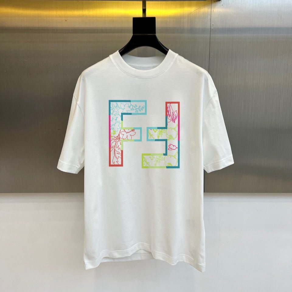 Crew neck short-sleeved T-shirt